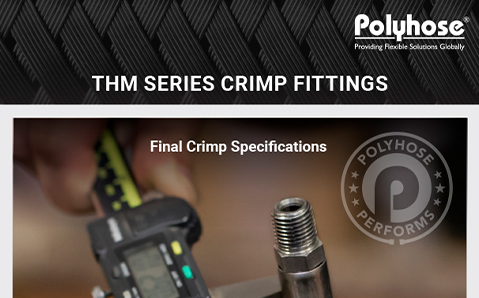 Polyhose THM Series Fittings Crimp Chart