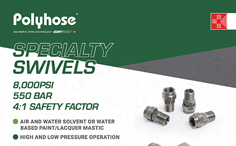 Polyhose Exitflex Specialty Swivels